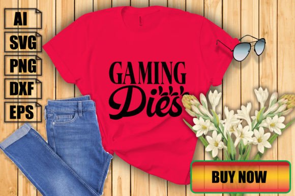 Gaming Dies Graphics and Print Templates for Modern Publishing