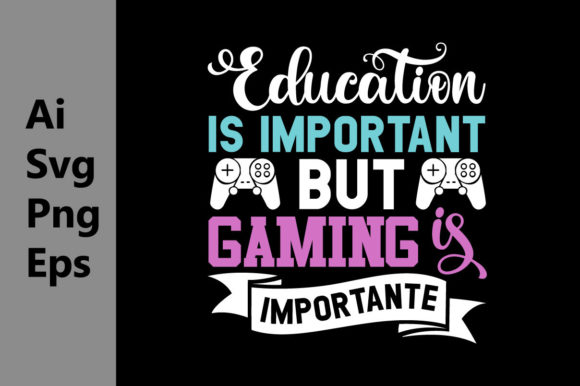 Gaming is Importanter, Video Game Svg Review