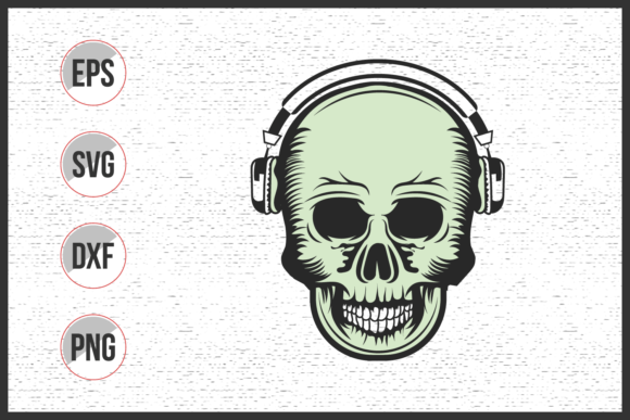 Gaming Skull Vector Graphic Illustration Review