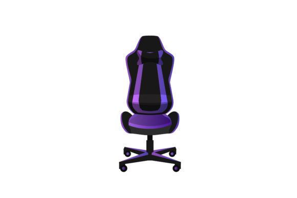 Metaverse Gaming Chair Icon: Modern Graphics and Icons for Publishers