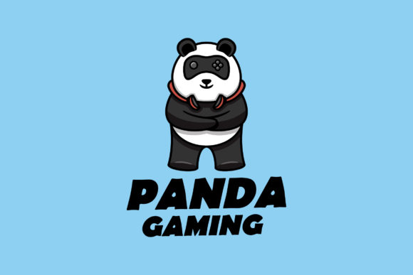 Panda Gaming Logo Graphics for Handmade Logos and Crafts