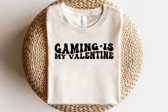 Retro Valentines Day SVG Design, Gamin Graphics and Print Templates
